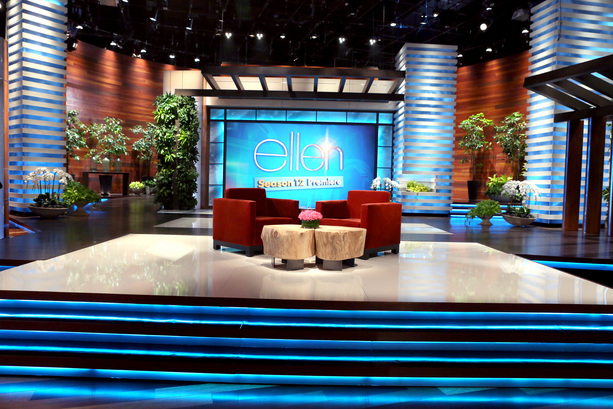 The Ellen Show goes green for Season 12 with a living wall.