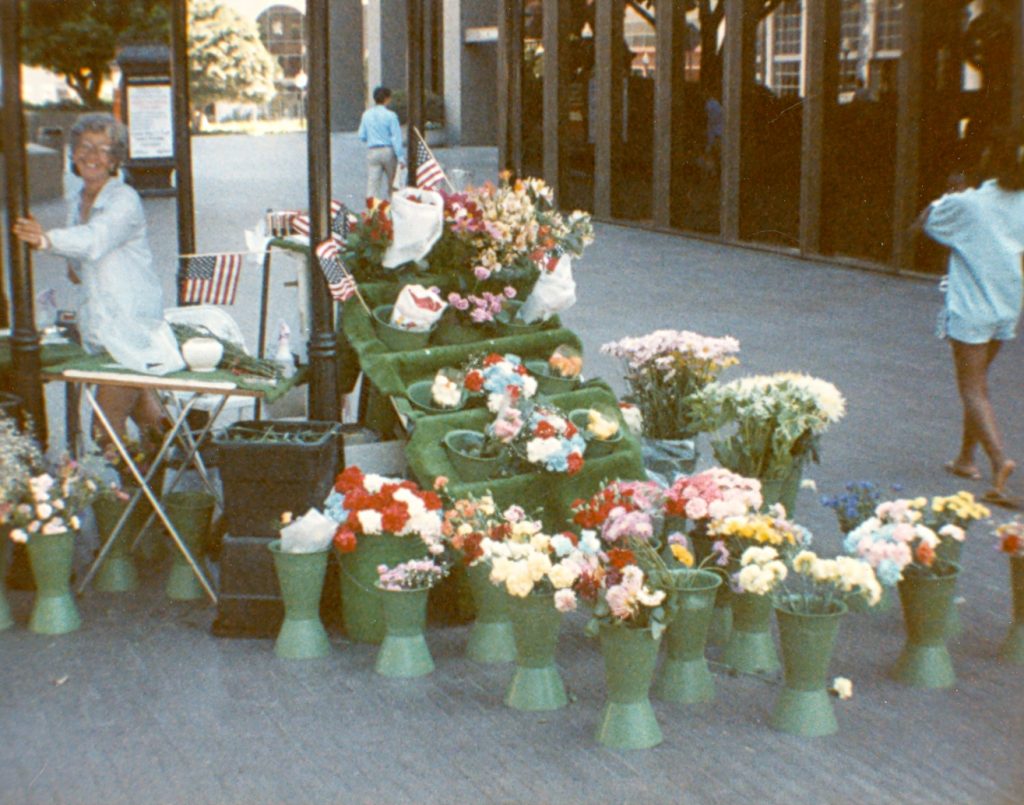 Part of my original downtown business, "The Good Earth," when I still sold lots of flowers. 