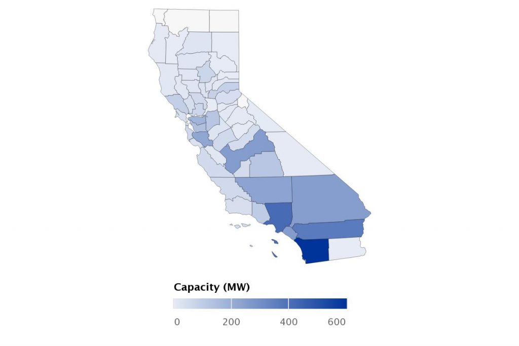 San Diego County leads California in embracing solar energy. Graphic courtesy California Solar Initiative