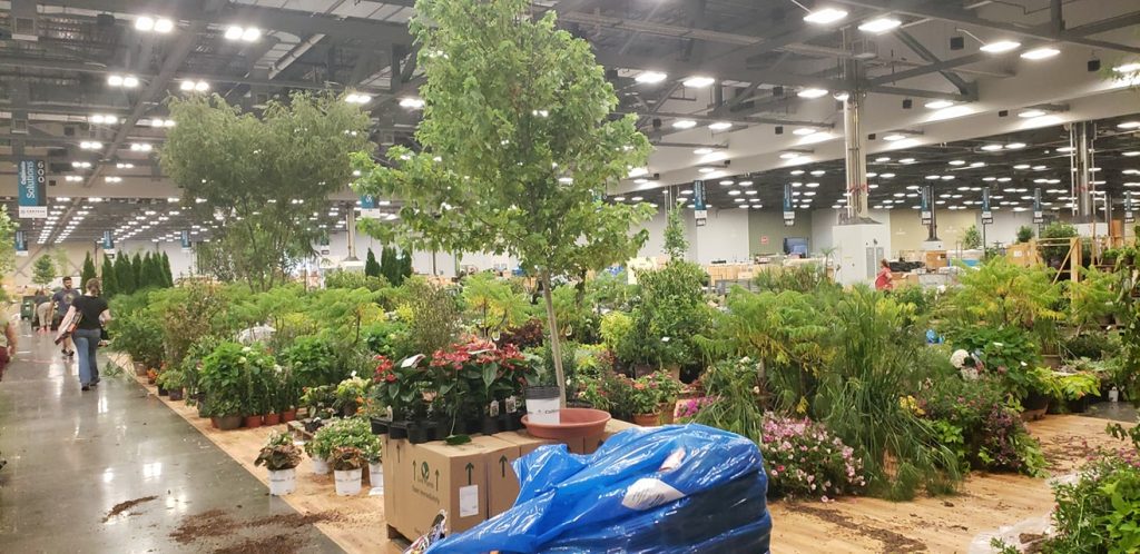 Walking the walk: All of the plants used in displays at Cultivate 19 are being donated to Habitat for Humanity. They'll be sold this weekend to benefit the organization's work. We approve this message! Photo: Courtesy AmericanHort/Facebook