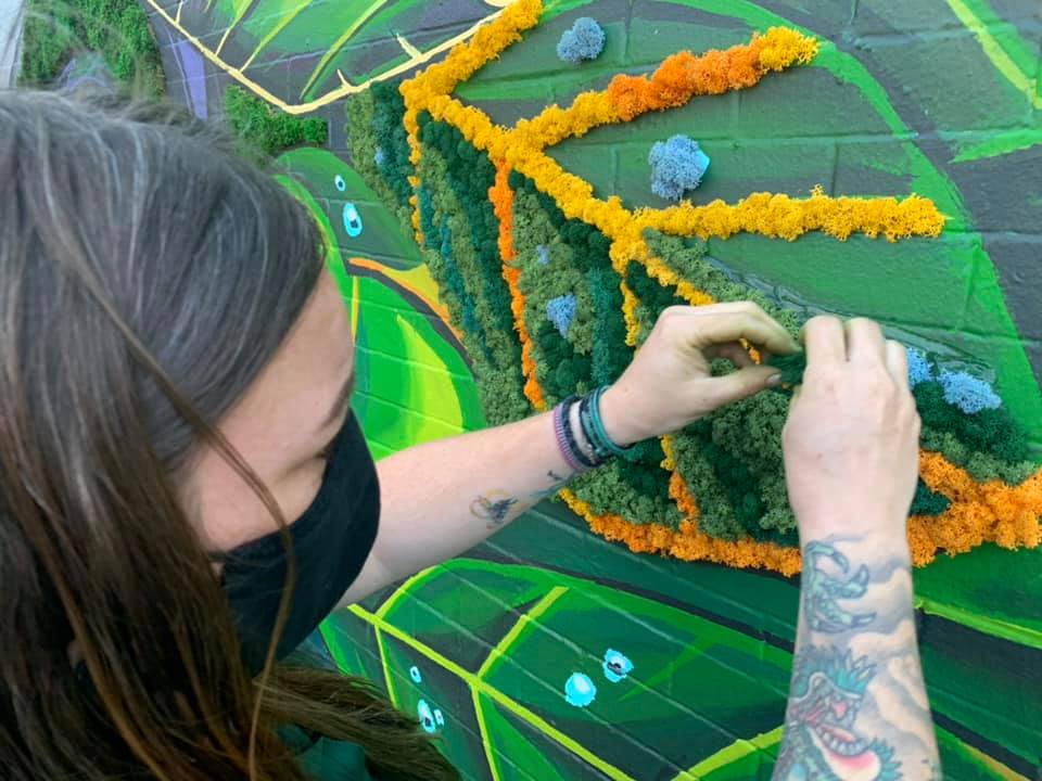 Moss Wall Art, Biophilic Design I Sustainable Decor