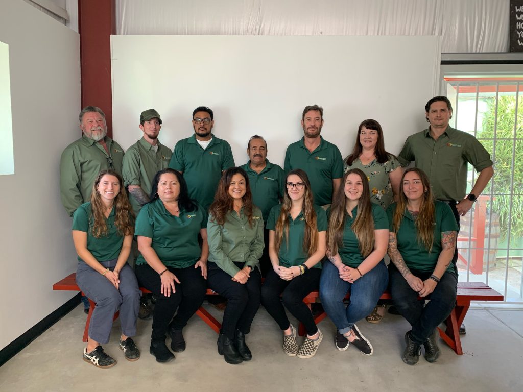 Without any doubt, the best group of employees I've ever been fortunate to have as part of the Good Earth Plant Company team. Thanksgiving 2021