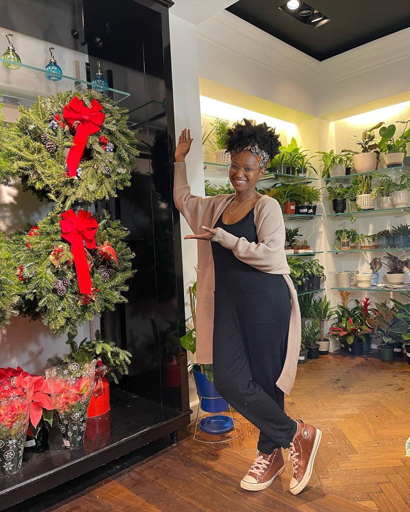 Quontay Turner is the first person to graduate from her university with a bachelor's degree in both a STEM field and the arts at the same time. Photo: Courtsy Quontay Q/Instagram Black Plant Entrepreneurs