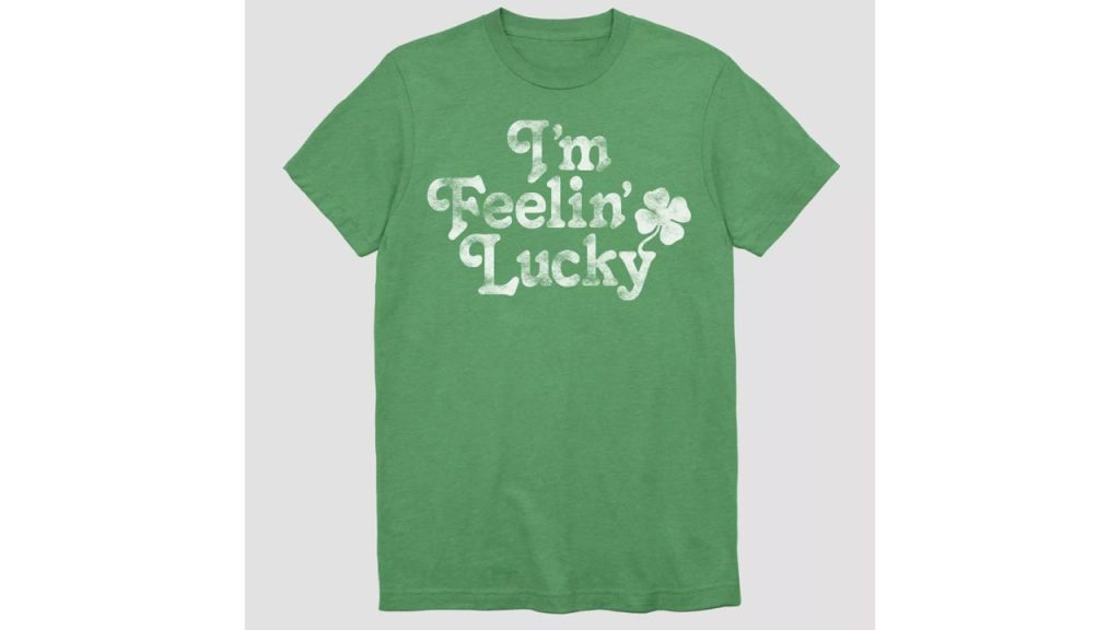 Do you really need the St. Patrick's Day t-shirt you'll wear just once? Photo: Courtesy Target Go Green St. Patrick's