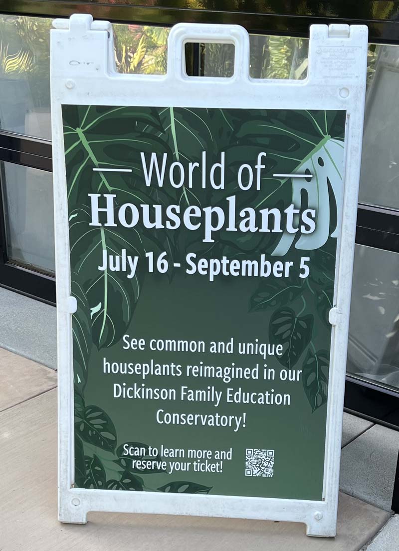 The San Diego Botanic Garden "World of Houseplants" event runs through September 5. Photo: Jim Mumford