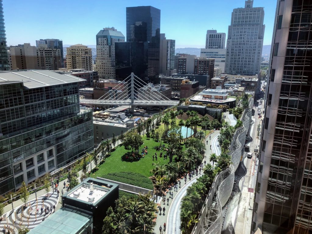 Salesforce Park in San Francisco. Photo: Greenroofs.com