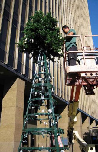 Horton Plaza Christmas Tree