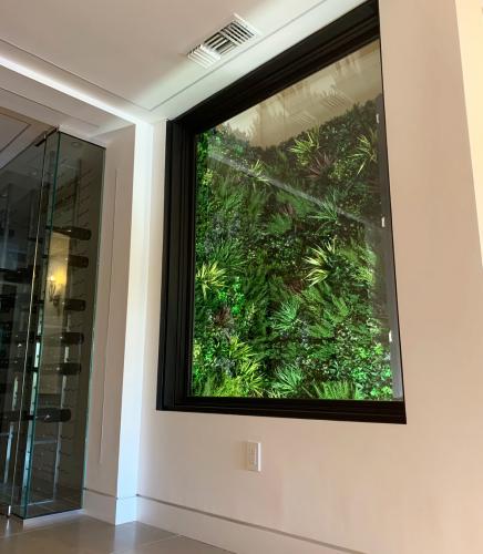 Replica plants provided the ideal solution at this Brentwood home. Photo: Jim Mumford